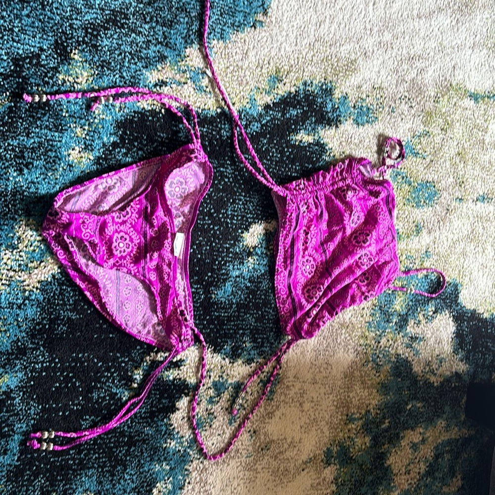 Two piece Mystic, bay purple floral bikini